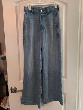 Wide Leg Light Blue Women’s Jeans